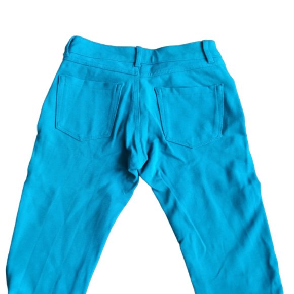 Green Skinny Pants with a lot of stretch, low rise. - Picture 2 of 11